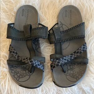 Merrell black wild dove slingback Women's Sandals